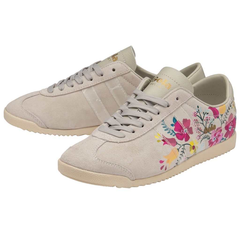 Gola Classics Bullet Floral Sneakers Blancos Mexico | GXJ-682935