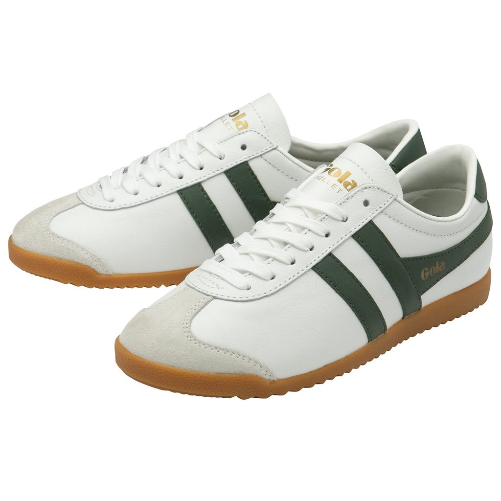 Gola Classics Bullet Leather Sneakers Blancos Mexico | KNX-341582