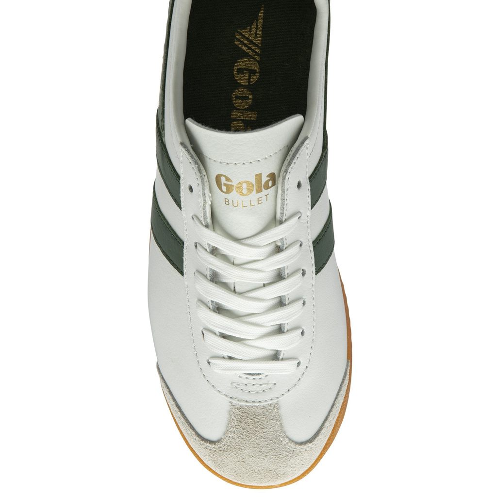 Gola Classics Bullet Leather Sneakers Blancos Mexico | KNX-341582