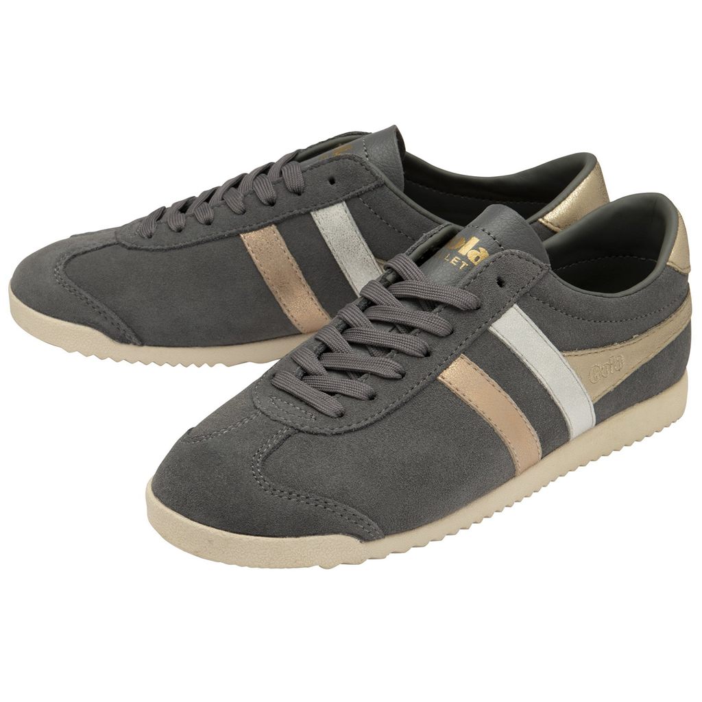 Gola Classics Bullet Mirror Trident Sneakers Plateados Dorados Mexico | BAC-520386