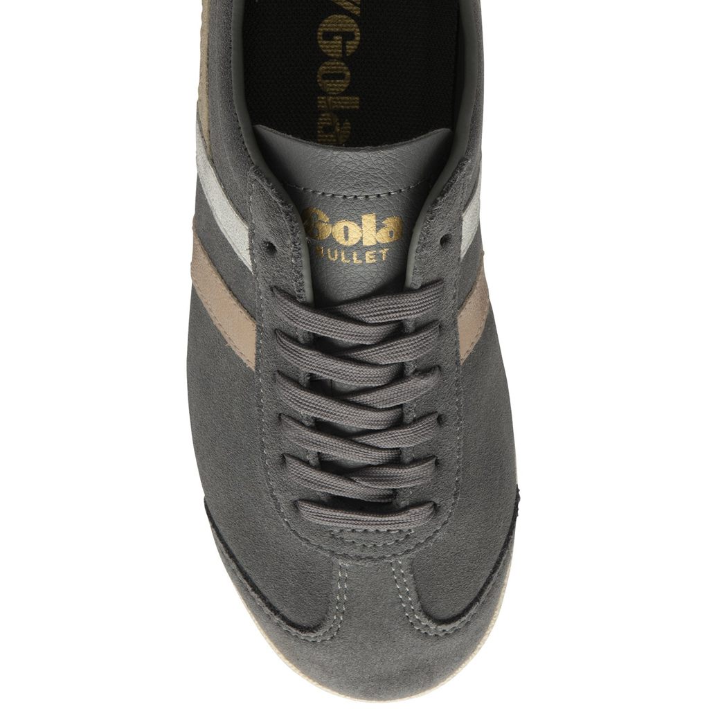 Gola Classics Bullet Mirror Trident Sneakers Plateados Dorados Mexico | BAC-520386