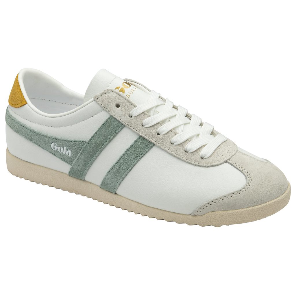Gola Classics Bullet Pure Sneakers Blancos Verdes Mexico | WYZ-843950