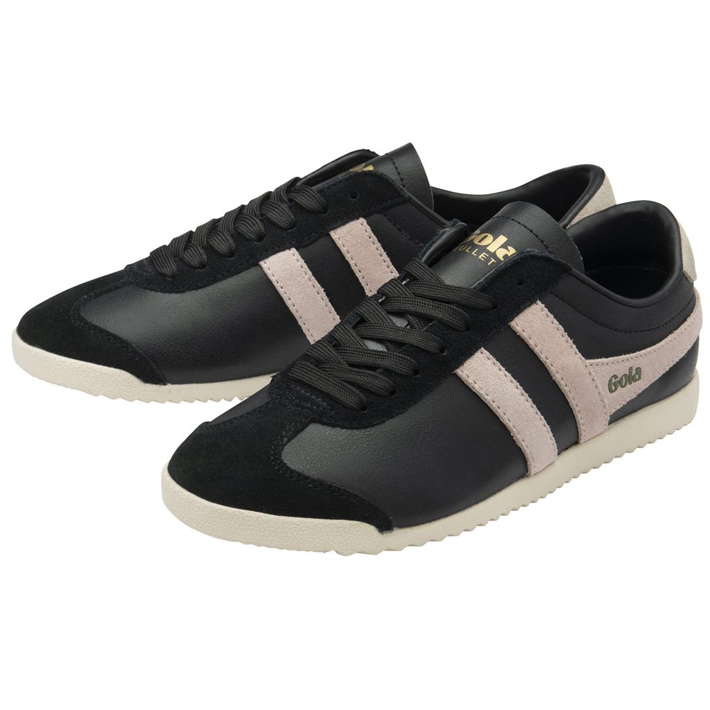 Gola Classics Bullet Pure Sneakers Negros Rosas Grises Mexico | BMQ-289371