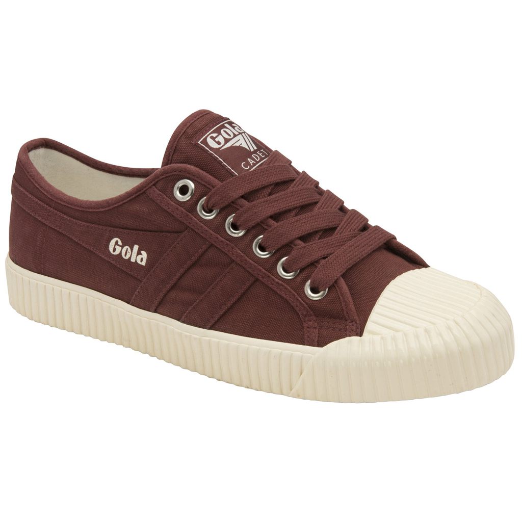 Gola Classics Cadet Plimsoll Shoes Vino Blancos Mexico | FGE-581236
