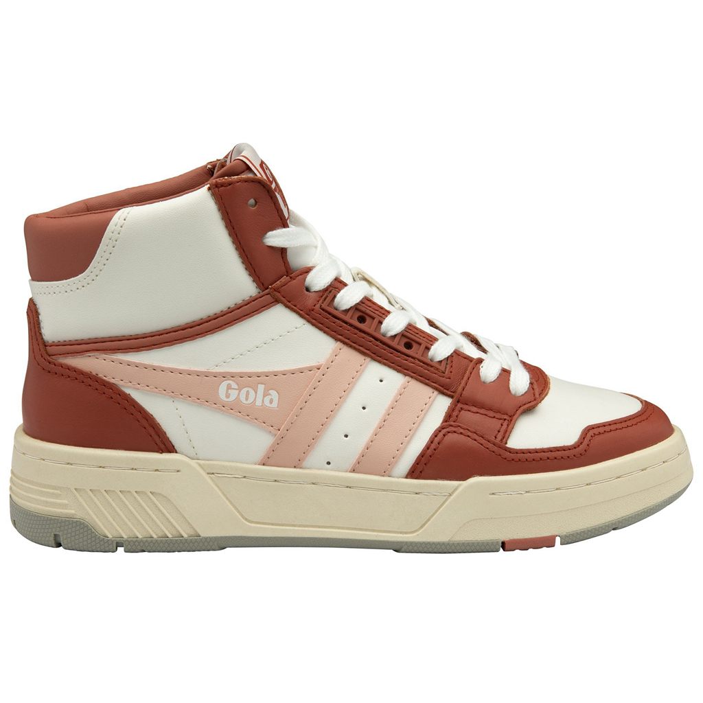 Gola Classics Challenge High Sneakers Blancos Naranjas Rosas Mexico | ABO-087369