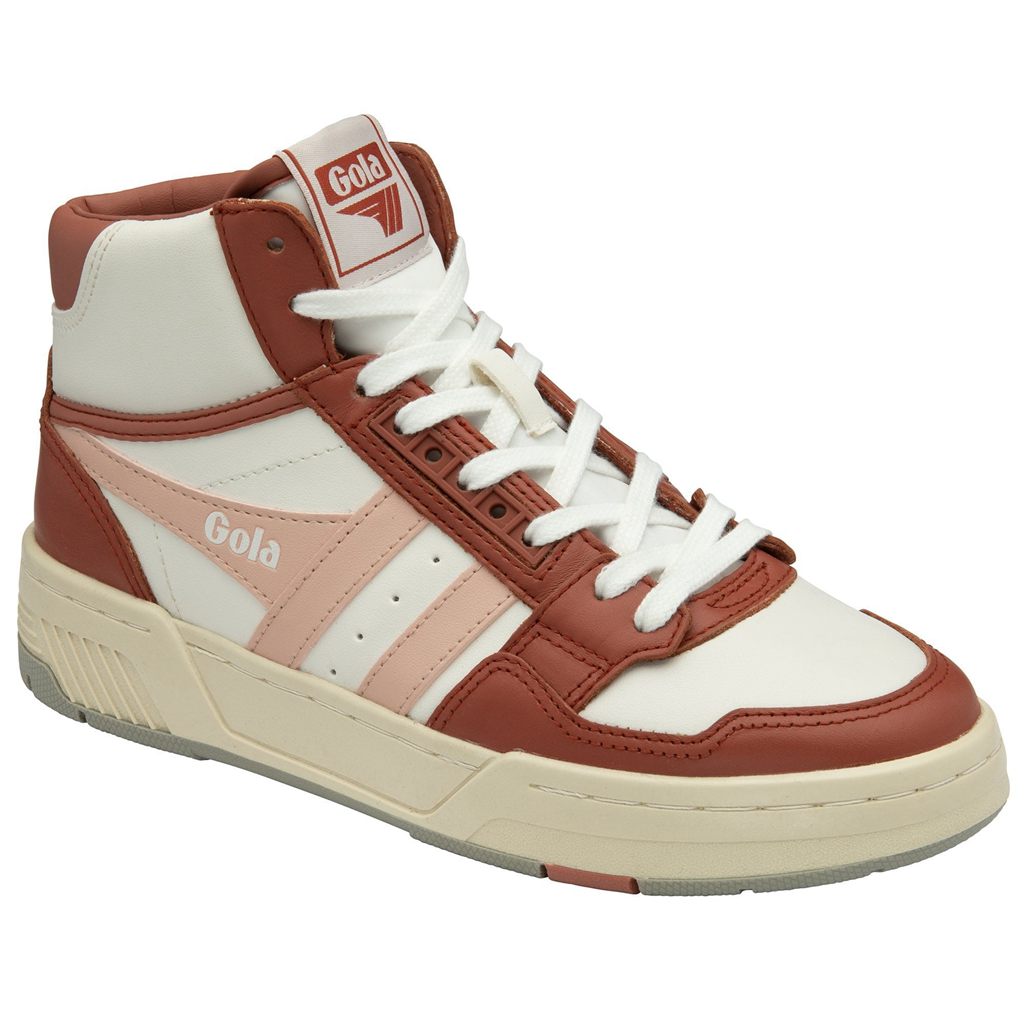 Gola Classics Challenge High Sneakers Blancos Naranjas Rosas Mexico | ABO-087369