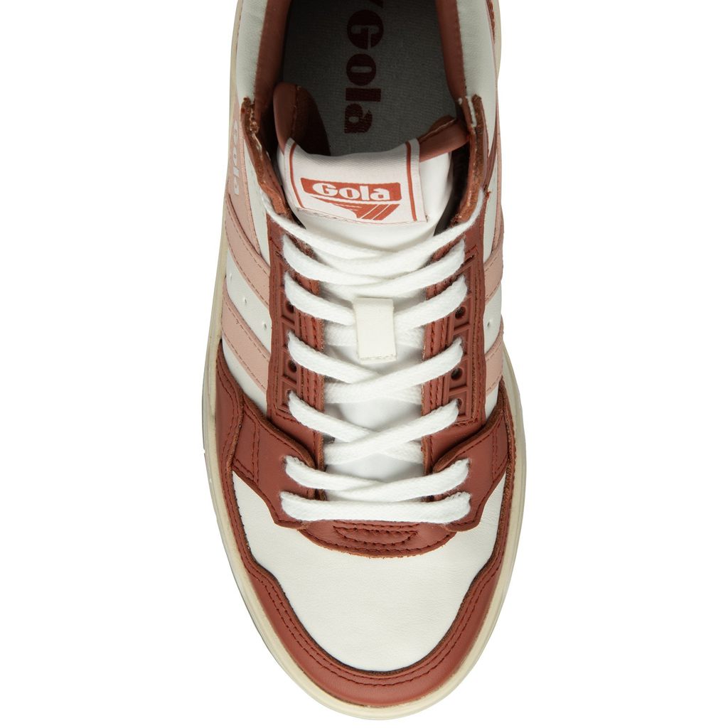 Gola Classics Challenge High Sneakers Blancos Naranjas Rosas Mexico | ABO-087369