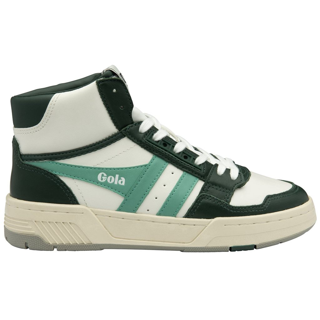 Gola Classics Challenge High Sneakers Blancos Verdes Mexico | RUZ-410563