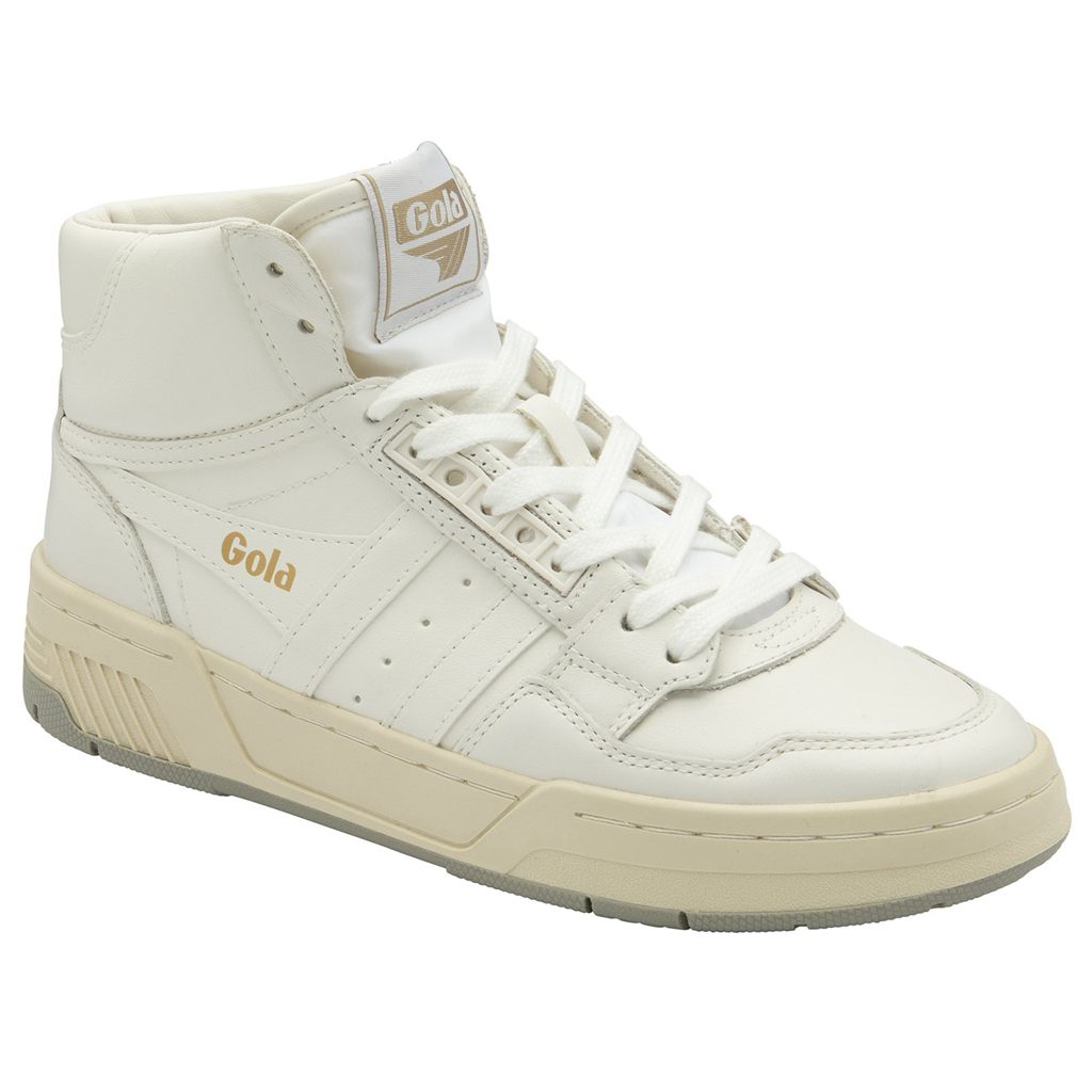 Gola Classics Challenge High Sneakers Blancos Blancos Mexico | BYQ-087294