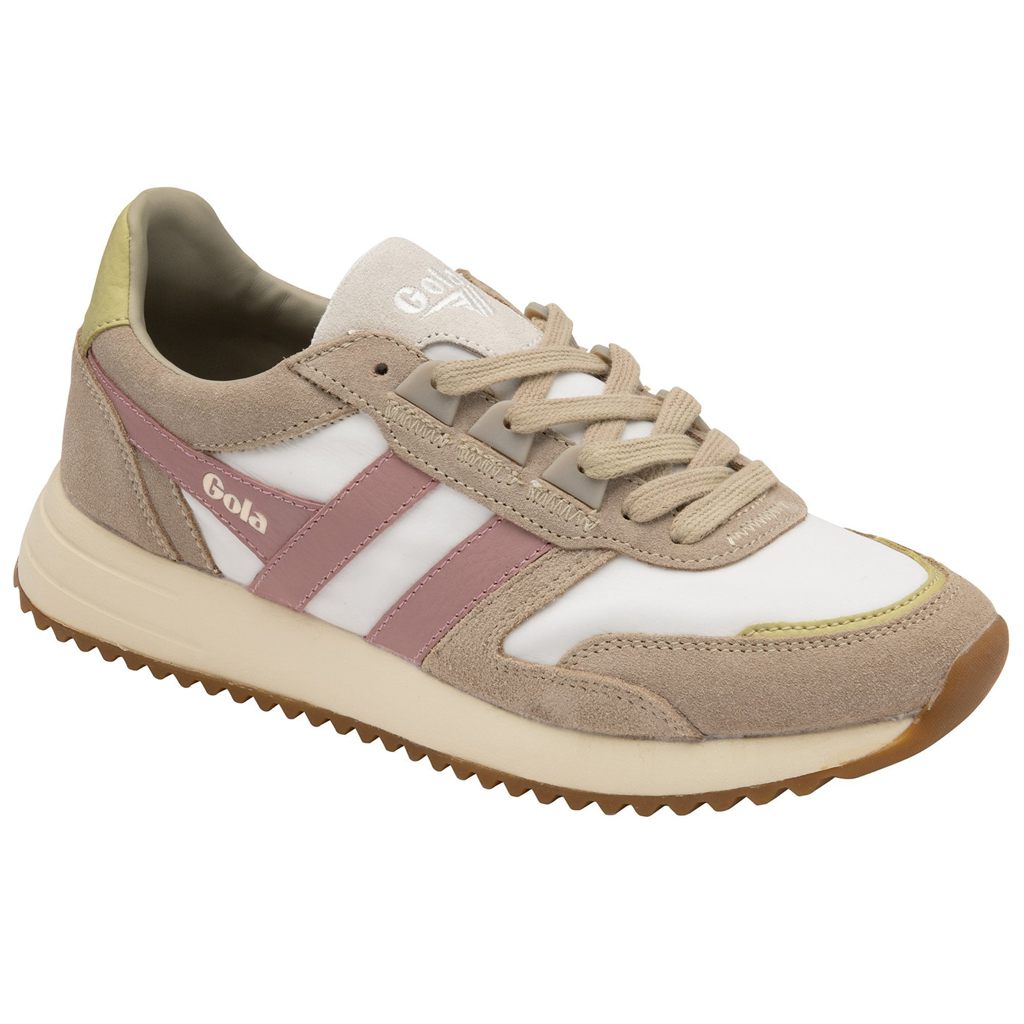 Gola Classics Chicago Sneakers Blancos Grises Rosas Mexico | SBQ-645102