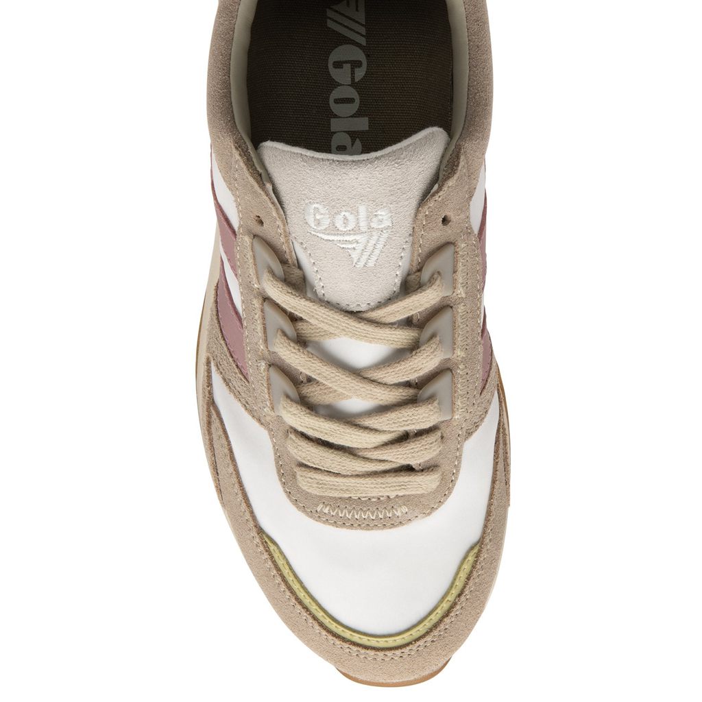 Gola Classics Chicago Sneakers Blancos Grises Rosas Mexico | SBQ-645102