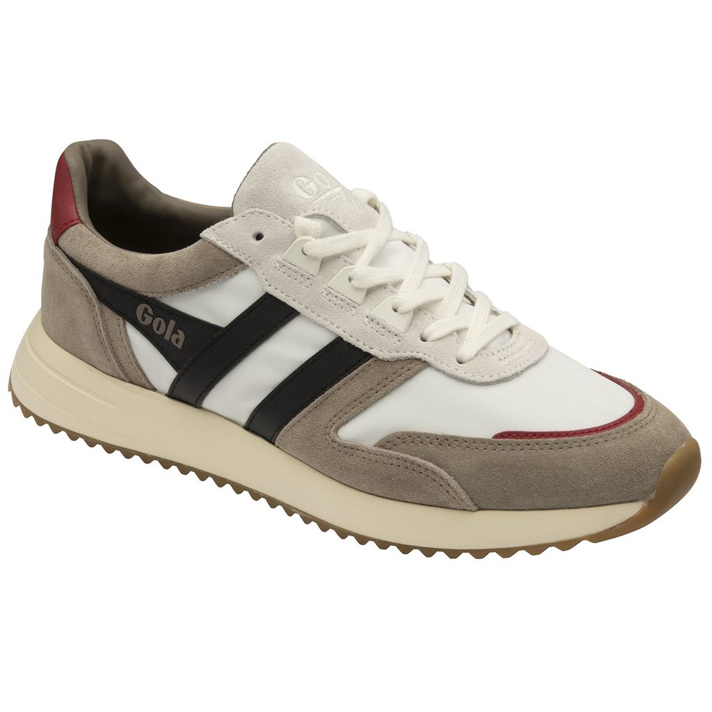 Gola Classics Chicago Sneakers Blancos Negros Mexico | QHT-168370