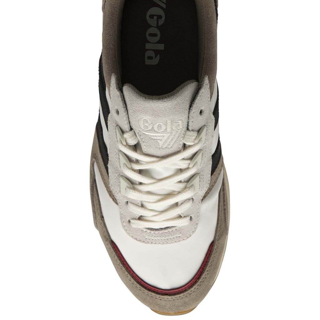 Gola Classics Chicago Sneakers Blancos Negros Mexico | QHT-168370