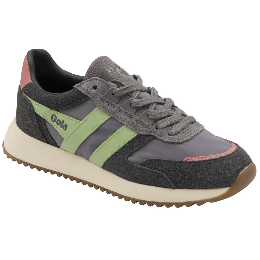 Gola Classics Chicago Sneakers Verdes Coral Rosas Mexico | UXB-459126