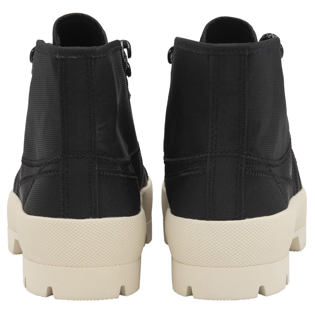 Gola Classics Coaster Peak High Hiker Sneakers Negros Blancos Mexico | RWL-581304