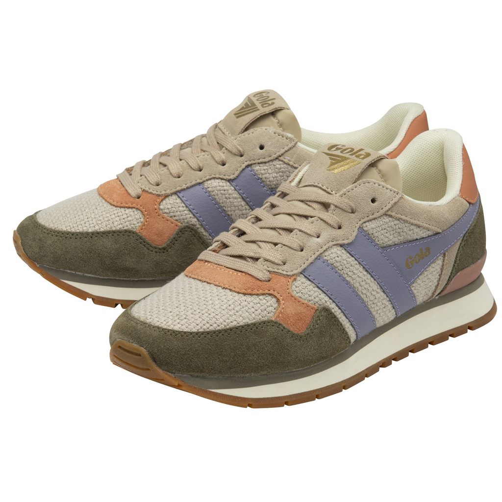Gola Classics Colorado Sneakers Kaki Lavanda Mexico | JHE-506329
