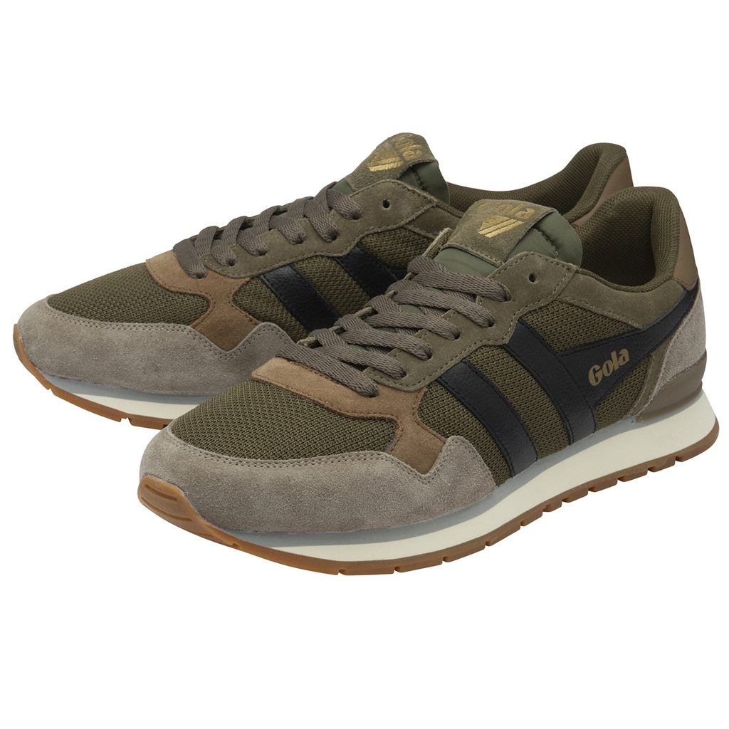 Gola Classics Colorado Sneakers Kaki Negros Mexico | PYO-172540