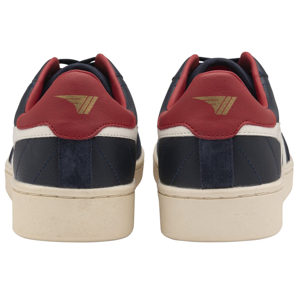 Gola Classics Contact Leather Sneakers Azul Marino Blancos Rojos Oscuro Mexico | NLM-324189