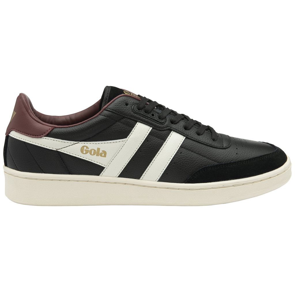 Gola Classics Contact Leather Sneakers Negros Blancos Vino Mexico | VXD-038571