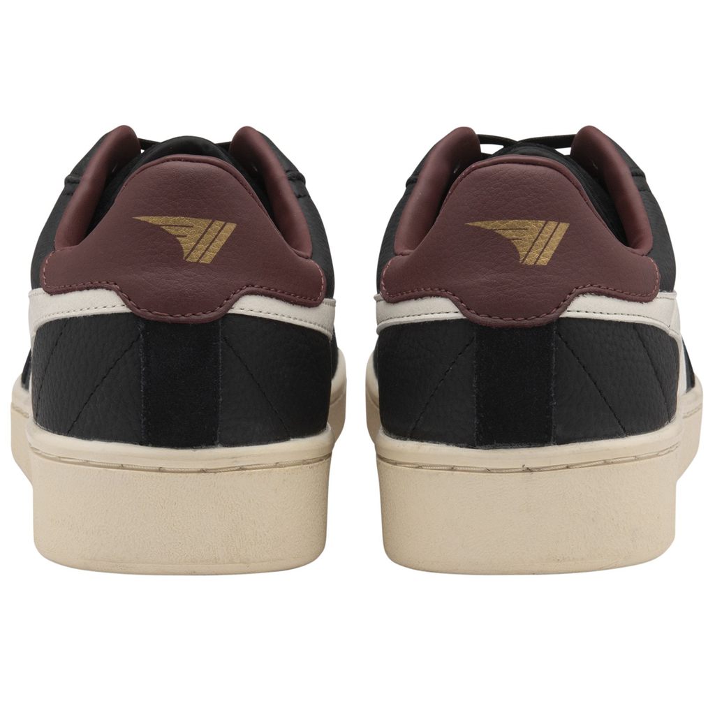Gola Classics Contact Leather Sneakers Negros Blancos Vino Mexico | VXD-038571
