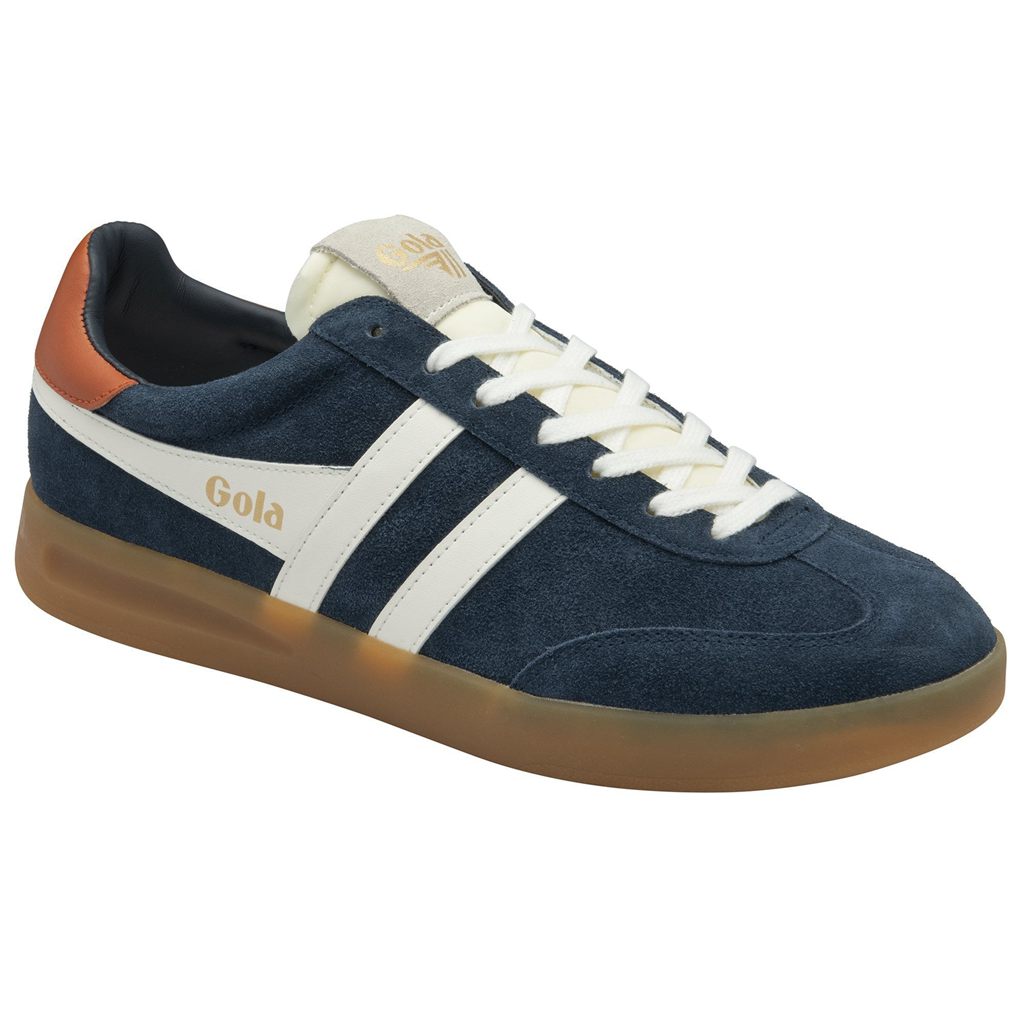 Gola Classics Cyclone Sneakers Azul Marino Blancos Naranjas Mexico | DXR-361409
