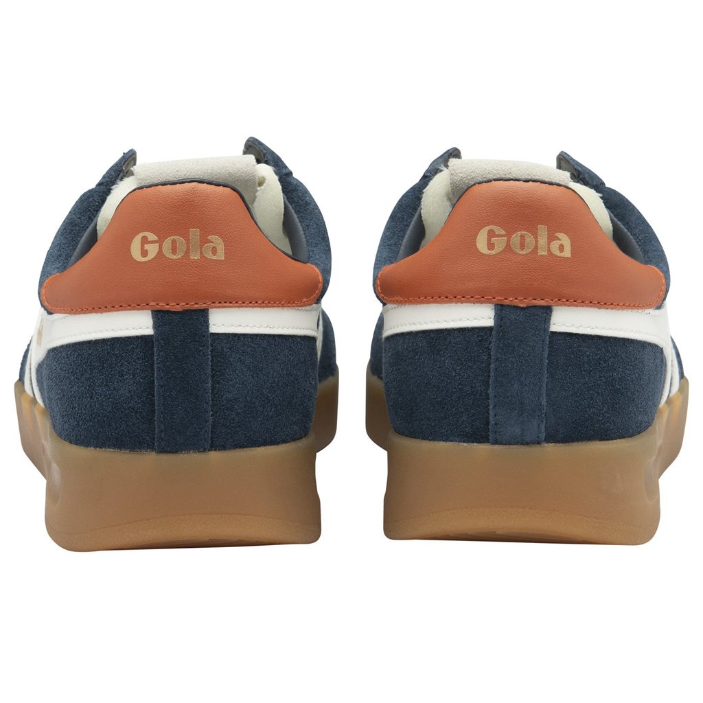 Gola Classics Cyclone Sneakers Azul Marino Blancos Naranjas Mexico | DXR-361409