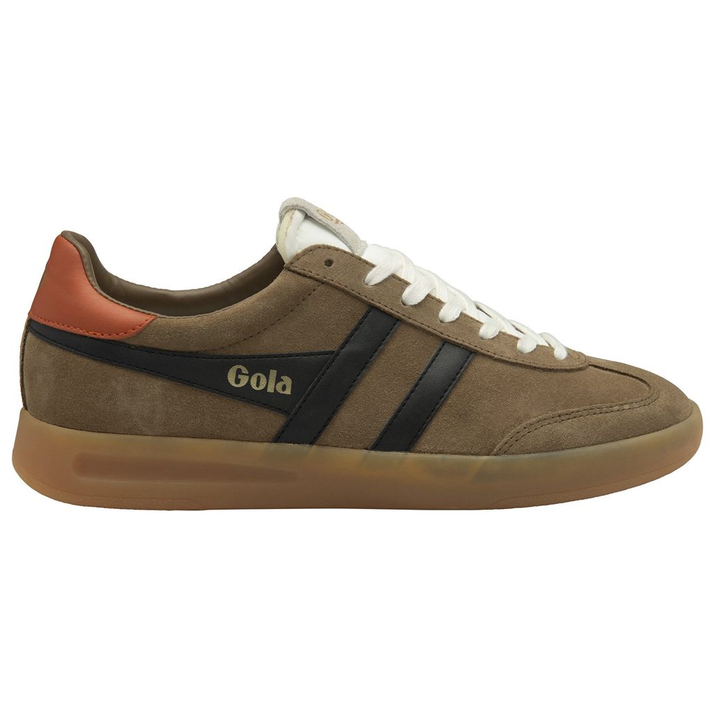 Gola Classics Cyclone Sneakers Negros Naranjas Mexico | HFN-901258
