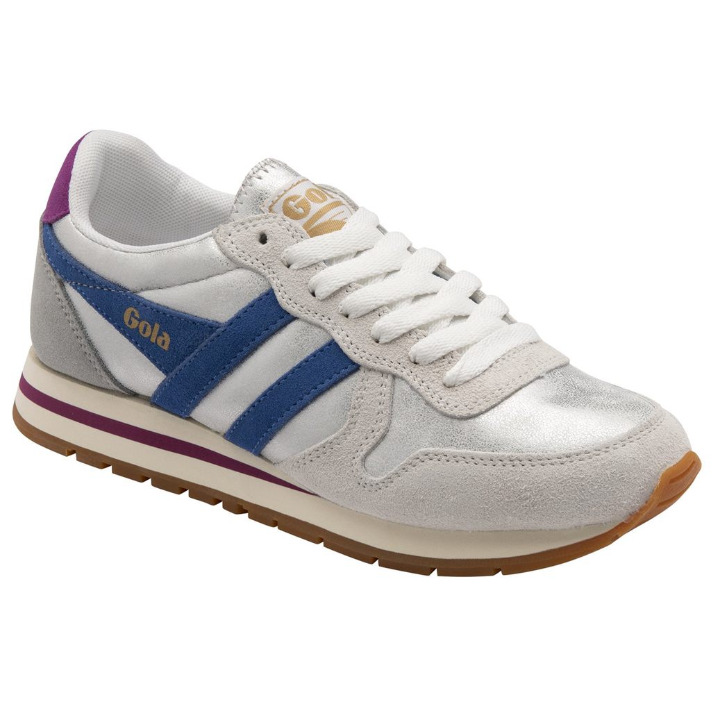 Gola Classics Daytona Blaze Sneakers Blancos Mexico | JQT-806419