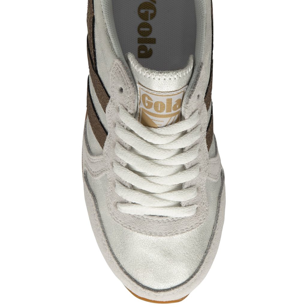 Gola Classics Daytona Blaze Sneakers Blancos Cobra Azul Marino Mexico | PDJ-324065
