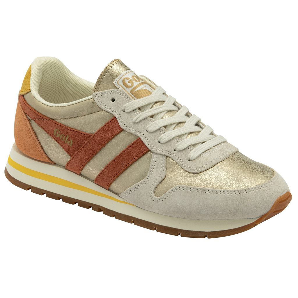 Gola Classics Daytona Blaze Sneakers Dorados Naranjas Mexico | ZNC-954701