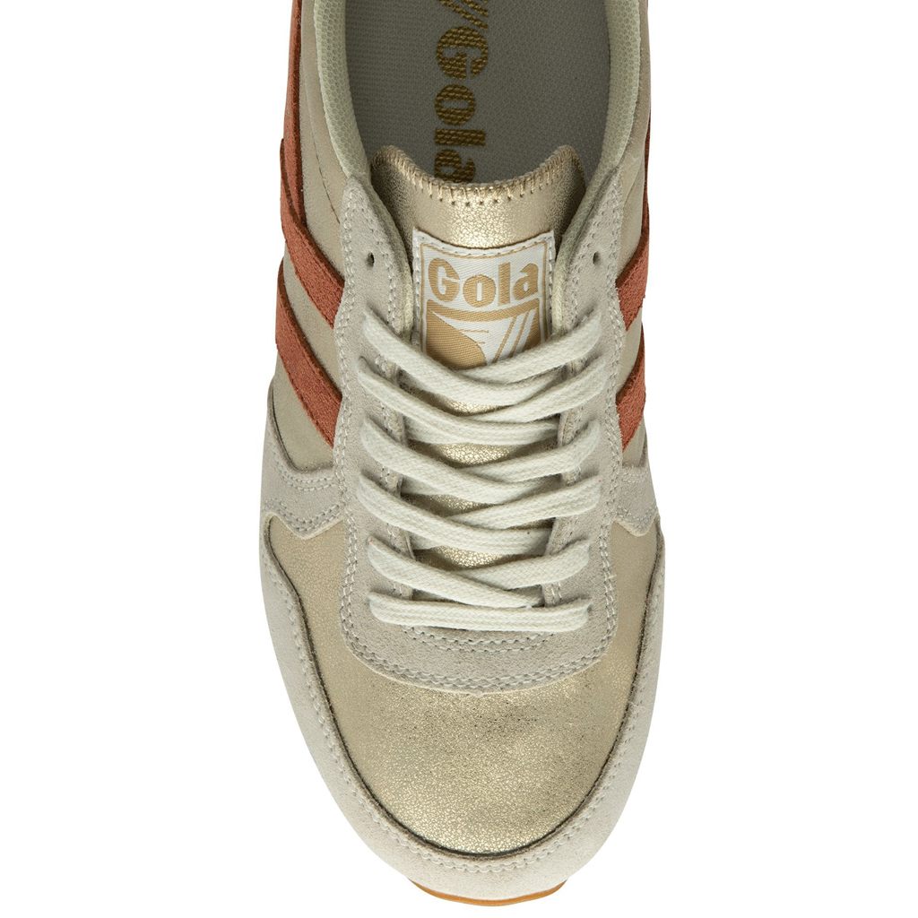 Gola Classics Daytona Blaze Sneakers Dorados Naranjas Mexico | ZNC-954701
