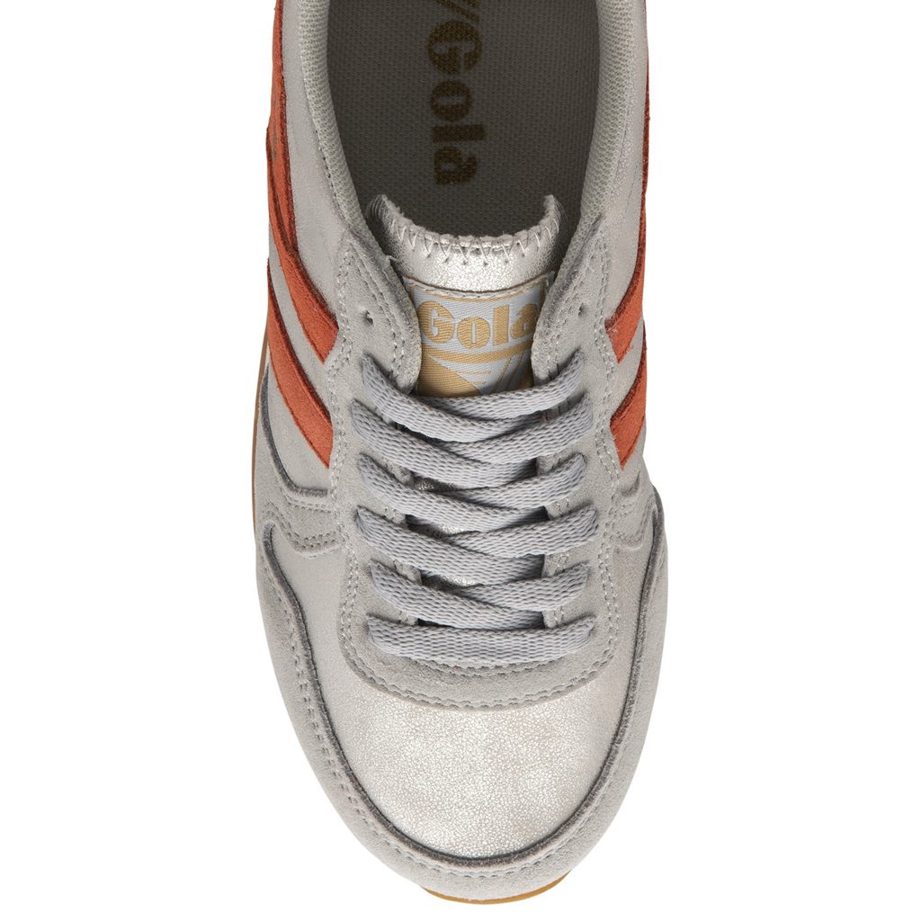 Gola Classics Daytona Blaze Sneakers Plateados Coral Mexico | HWK-146507