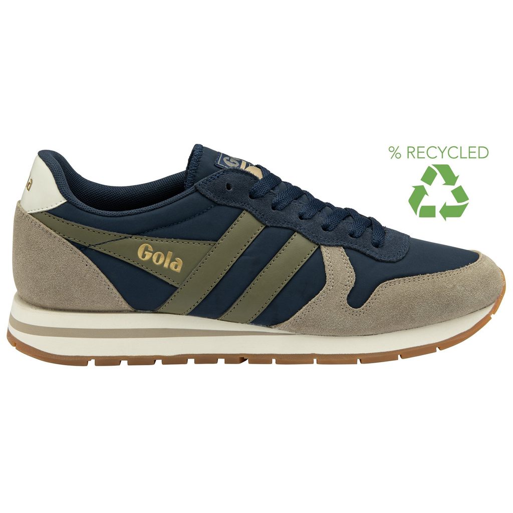 Gola Classics Daytona Chute Sneakers Azul Marino Kaki Mexico | ALB-184092