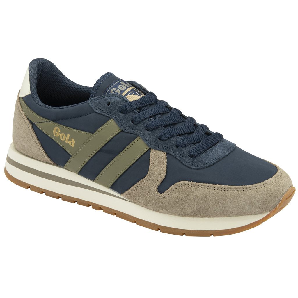 Gola Classics Daytona Chute Sneakers Azul Marino Kaki Mexico | ALB-184092