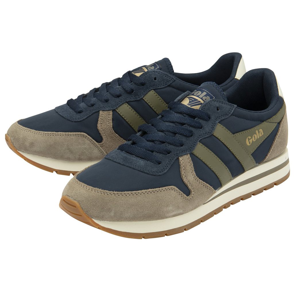 Gola Classics Daytona Chute Sneakers Azul Marino Kaki Mexico | ALB-184092