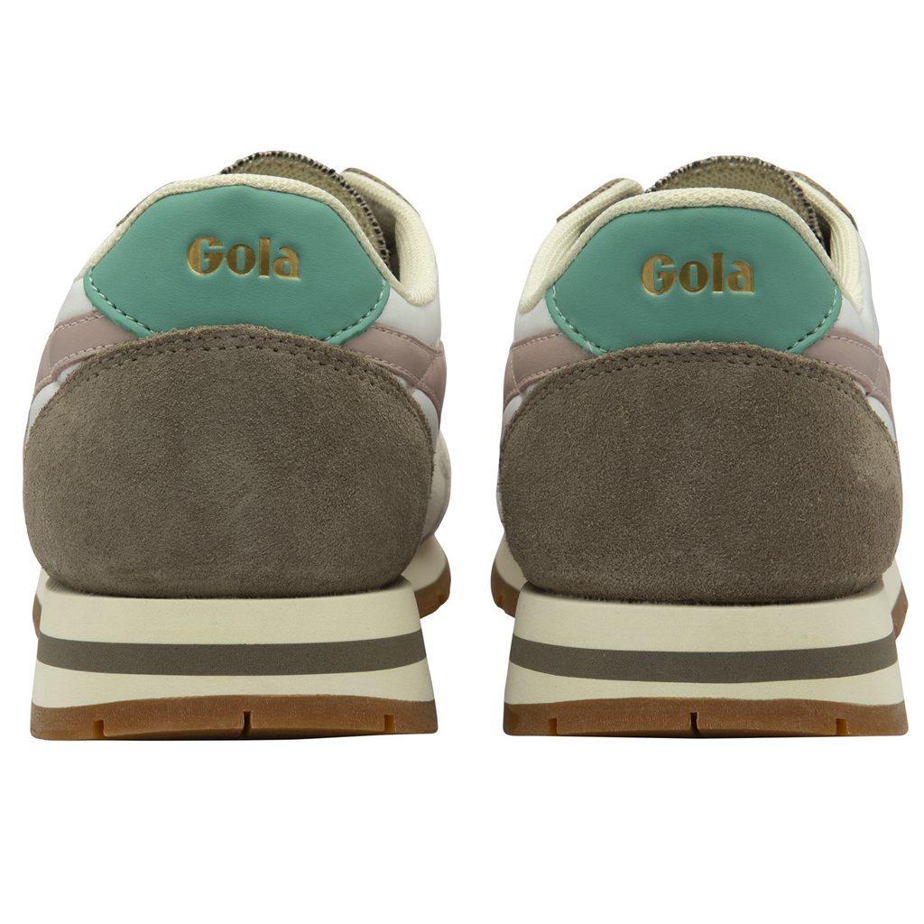 Gola Classics Daytona Chute Sneakers Blancos Rosas Mexico | XZY-540689