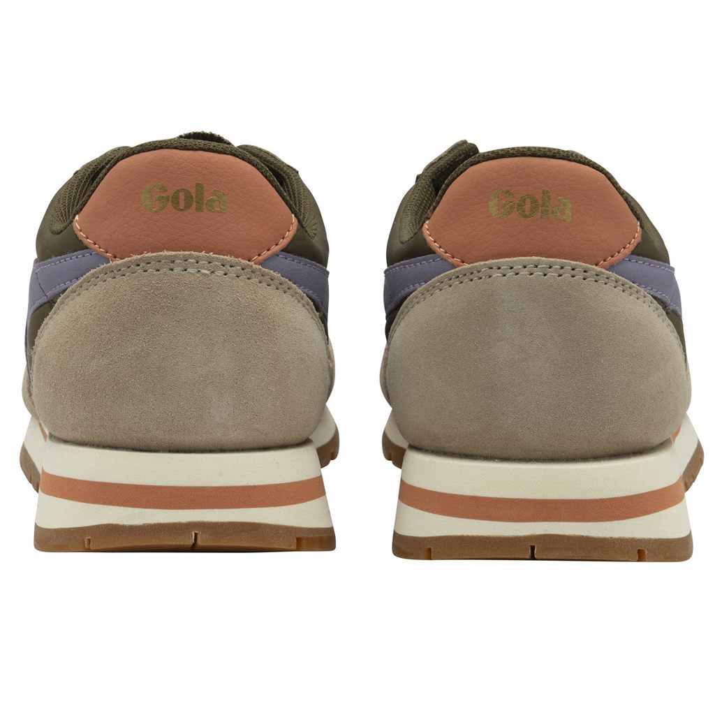 Gola Classics Daytona Chute Sneakers Kaki Lavanda Mexico | IKL-415268