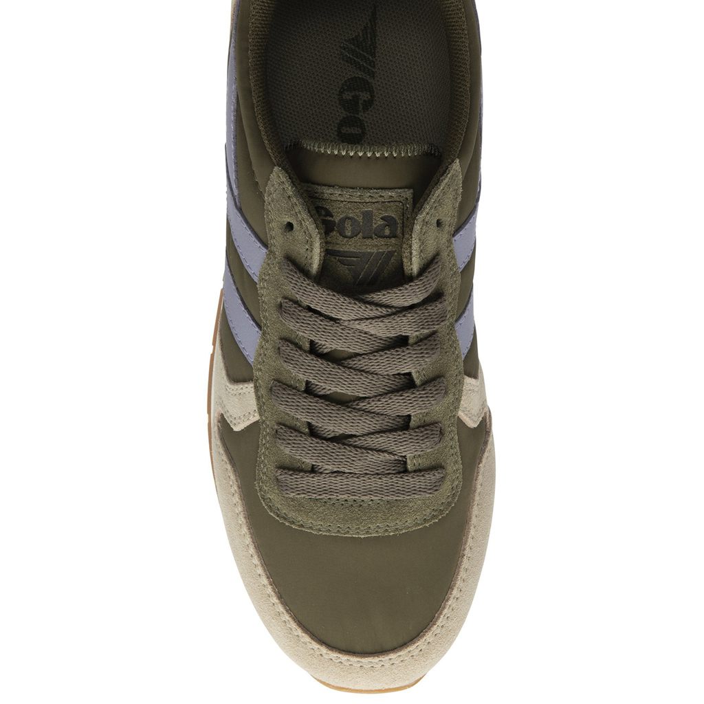 Gola Classics Daytona Chute Sneakers Kaki Lavanda Mexico | IKL-415268