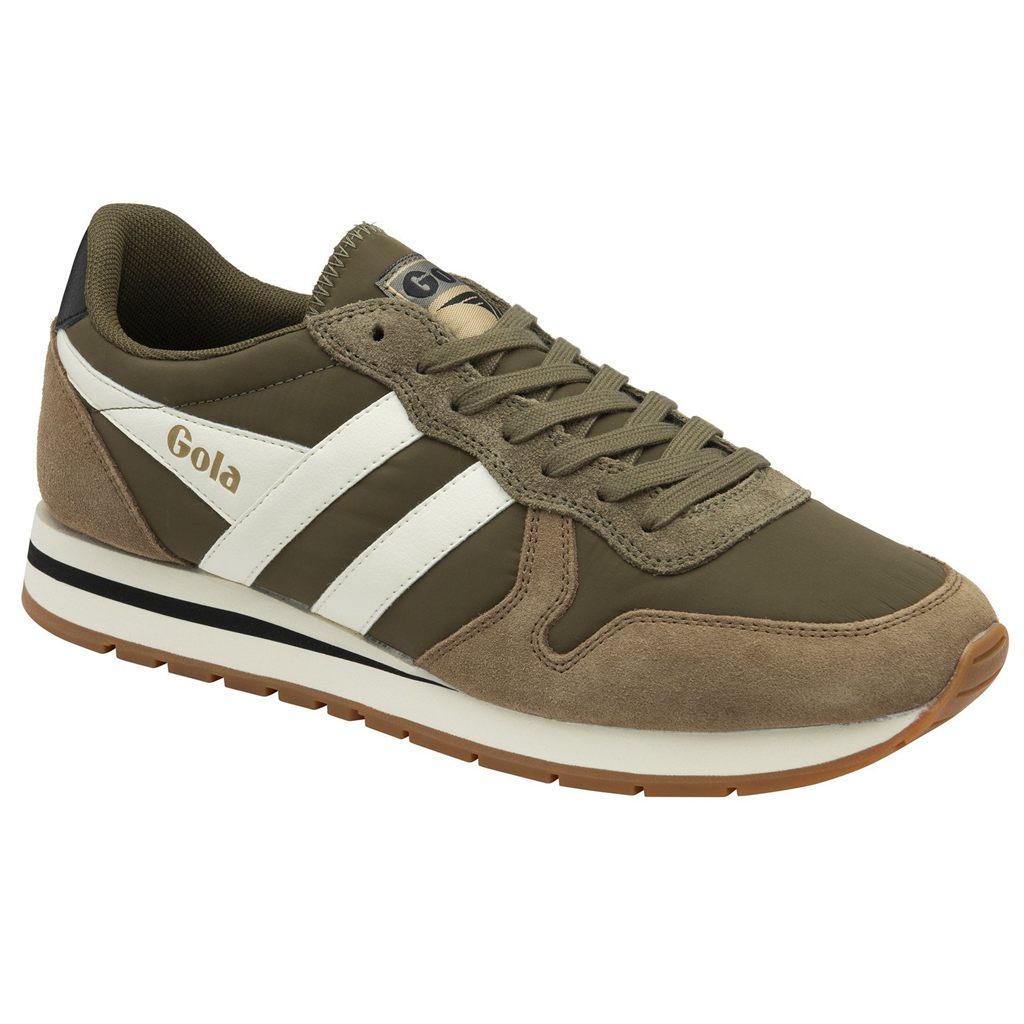 Gola Classics Daytona Chute Sneakers Kaki Blancos Mexico | RUK-342651