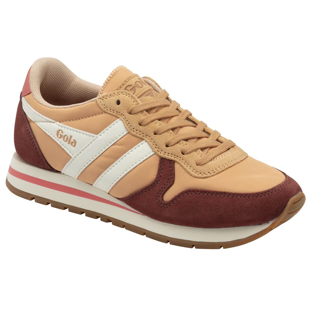 Gola Classics Daytona Chute Sneakers Rojos Blancos Mexico | EYC-319678