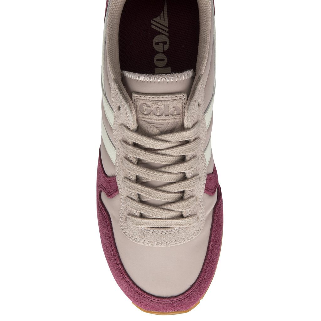 Gola Classics Daytona Chute Sneakers Rosas Blancos Mexico | LHJ-152704