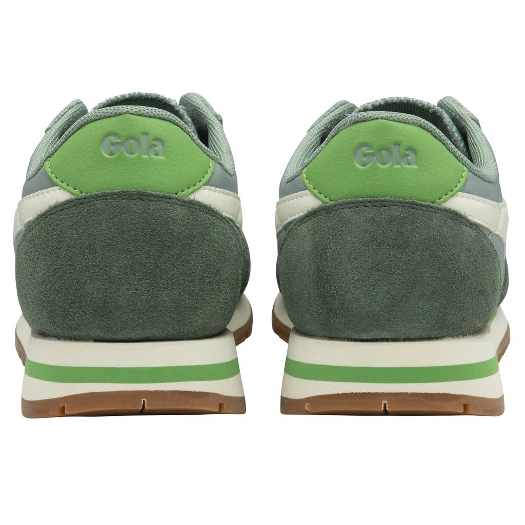 Gola Classics Daytona Chute Sneakers Verdes Blancos Mexico | LWC-248903