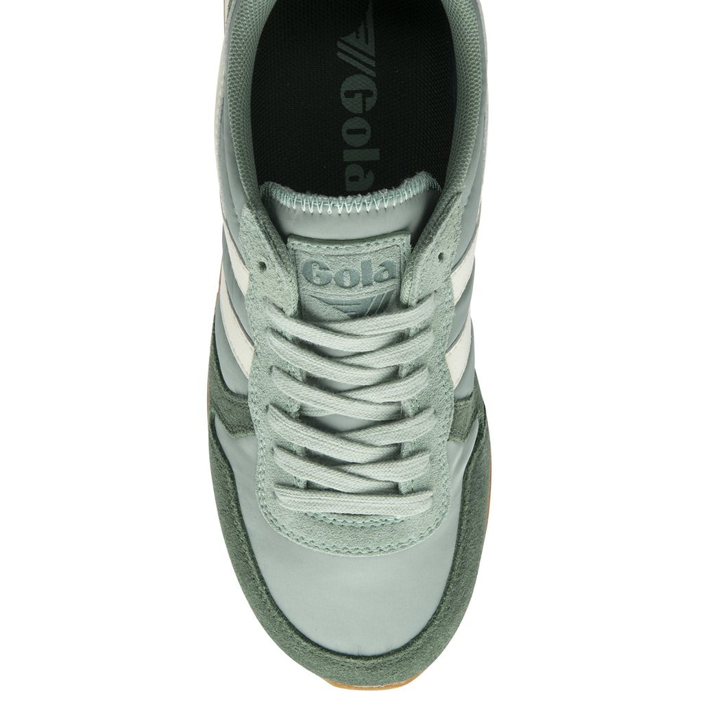 Gola Classics Daytona Chute Sneakers Verdes Blancos Mexico | LWC-248903
