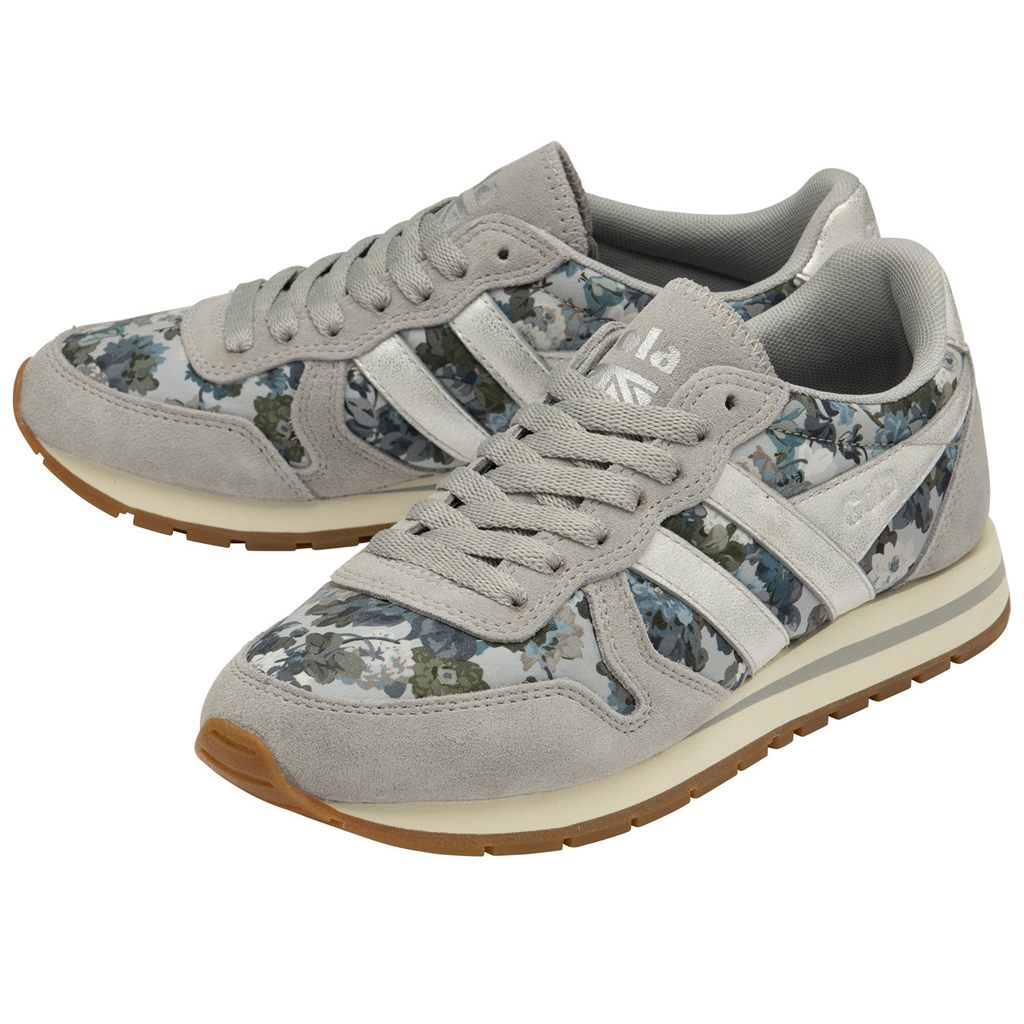 Gola Classics Daytona LBTY CG Sneakers Grises Claro Plateados Mexico | YEF-143752