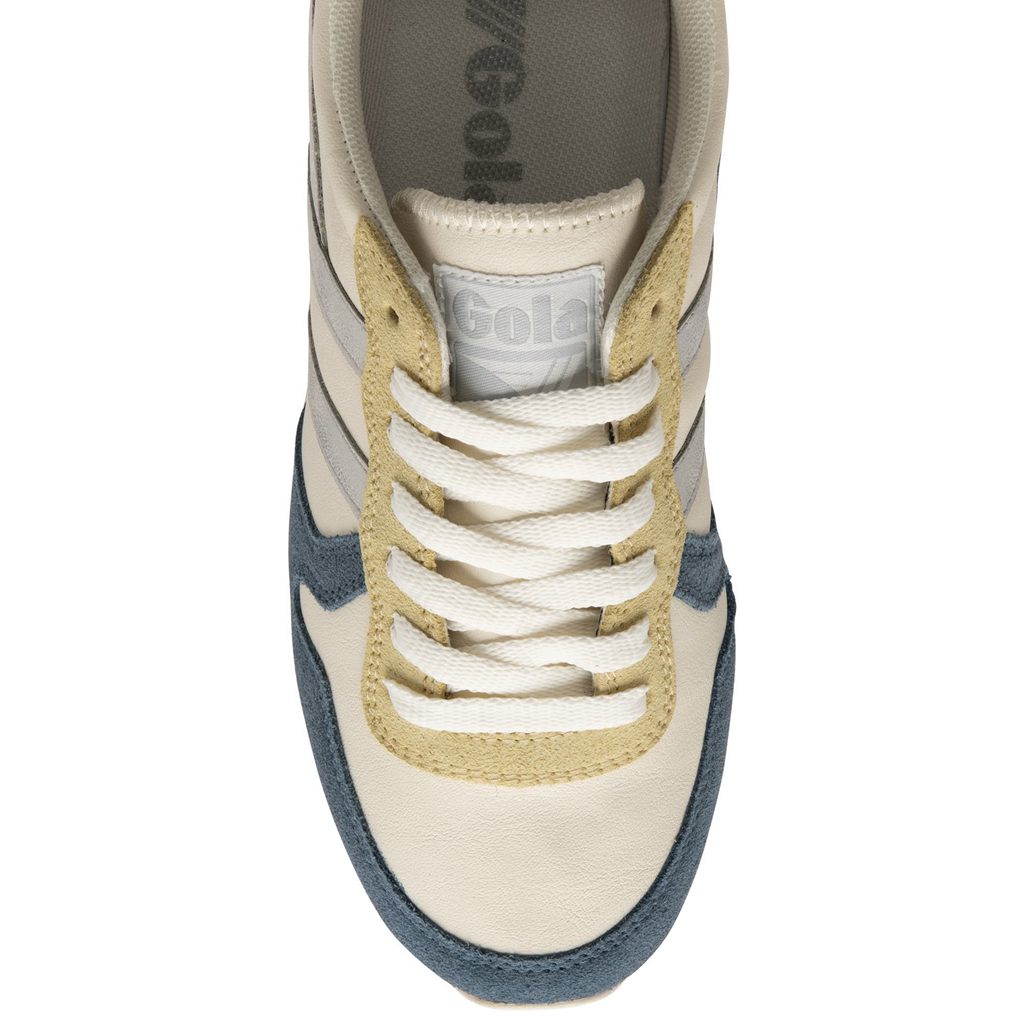Gola Classics Daytona Quadrant Sneakers Blancos Plateados Lavanda Mexico | UEX-398647