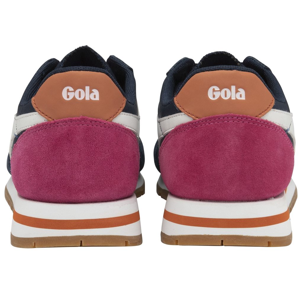 Gola Classics Daytona Sneakers Azul Marino Blancos Coral Mexico | WIB-428915