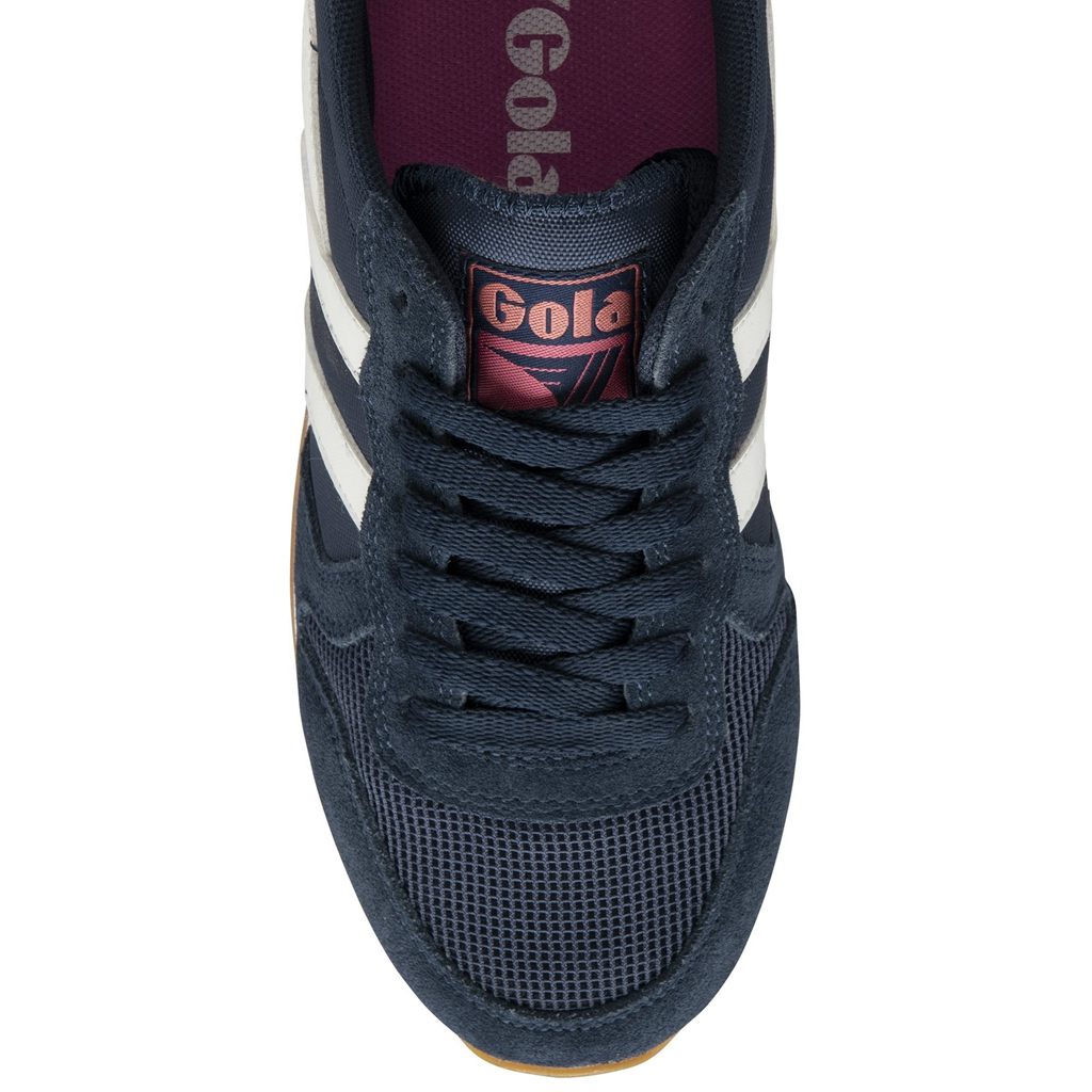 Gola Classics Daytona Sneakers Azul Marino Blancos Coral Mexico | WIB-428915