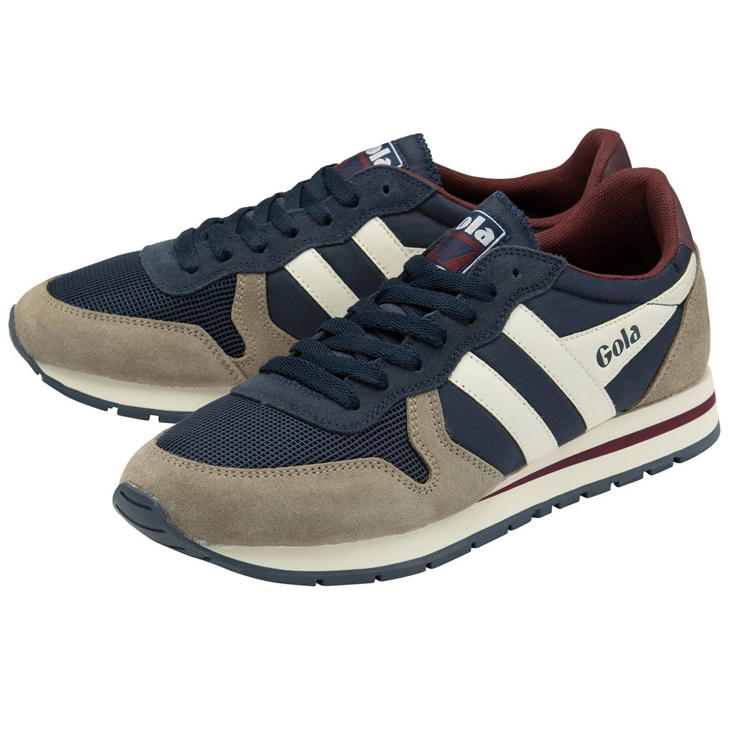 Gola Classics Daytona Sneakers Azul Marino Blancos Mexico | YAI-128567