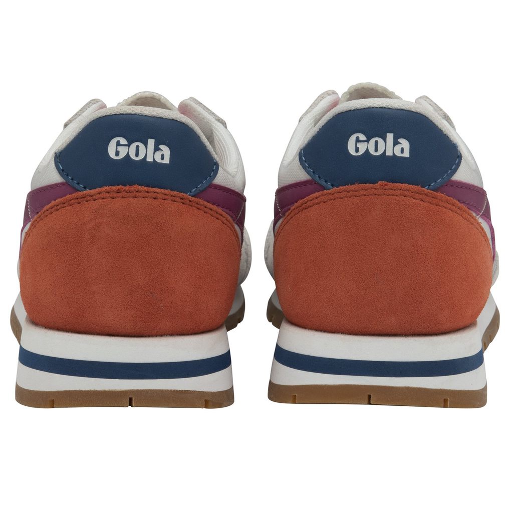 Gola Classics Daytona Sneakers Blancos Fucsia Azules Mexico | VTZ-790354