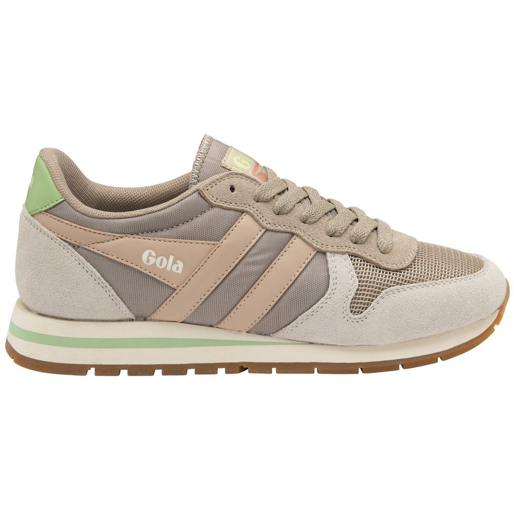 Gola Classics Daytona Sneakers Grises Blancos Rosas Mexico | OZX-185964